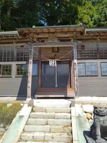 冠嶺神社（上栃窪）(福島県)