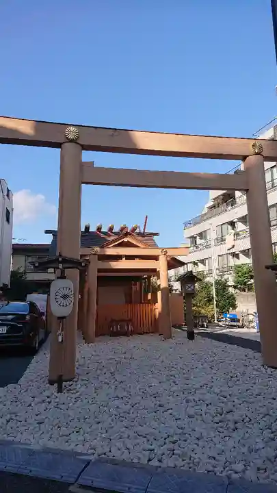 【閉業】小石川大神宮の鳥居