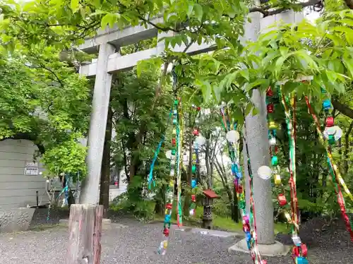 釧路一之宮 厳島神社の鳥居