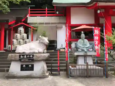 徳島眉山天神社の狛犬