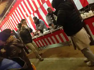 熊野神社の食事