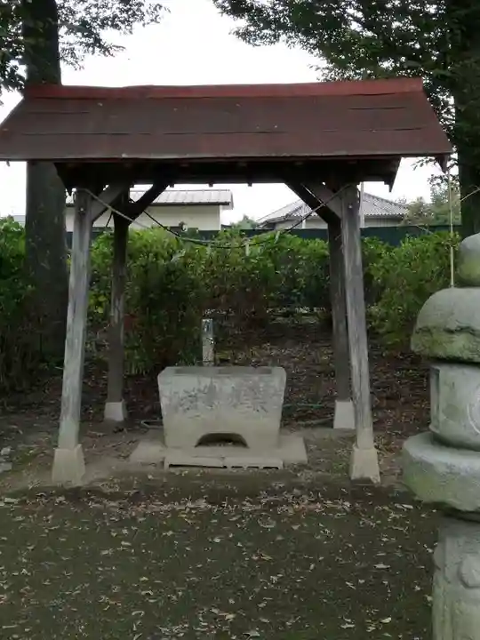 神明宮の手水舎