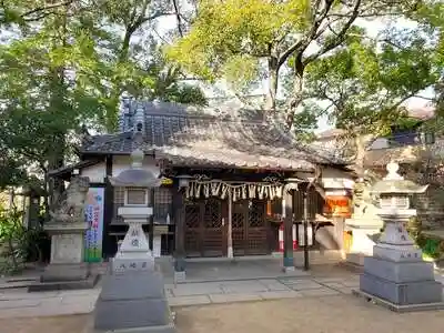 三条八幡神社の本殿