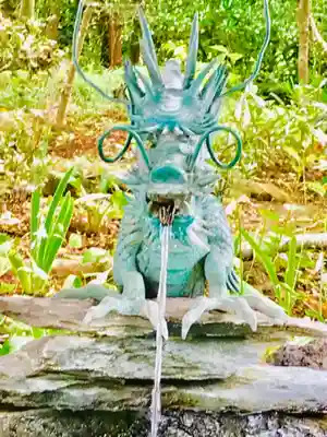 千勝神社の手水舎