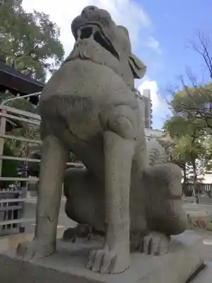 三社神社の狛犬