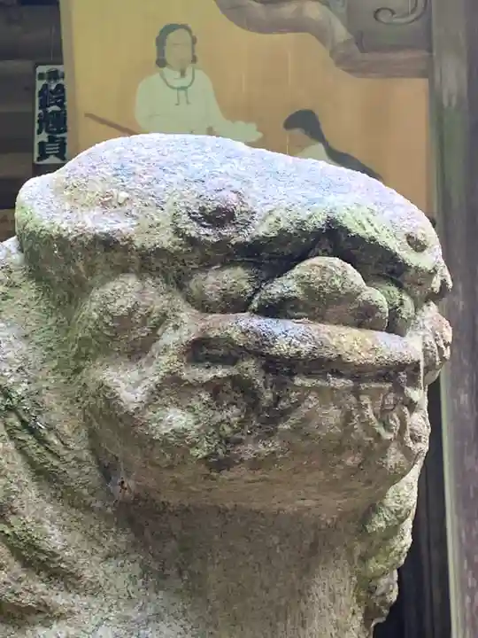 国神神社の狛犬