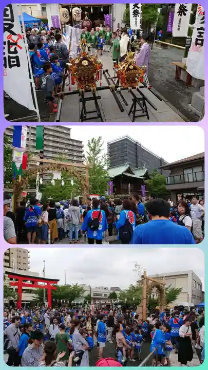 亀戸浅間神社のお祭り