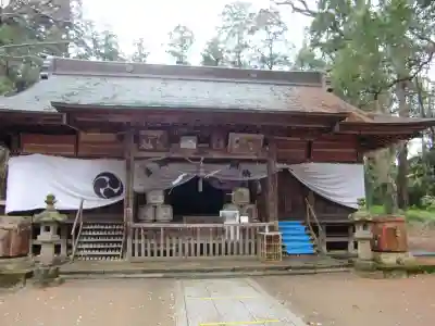 中村八幡宮の本殿・本堂