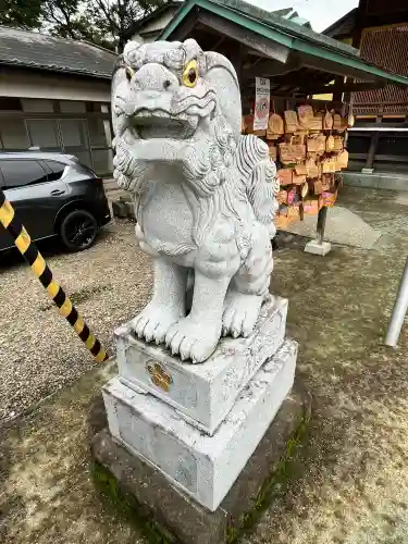 櫻岡大神宮の狛犬