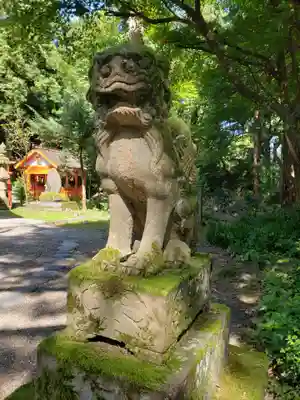 春日山神社の狛犬