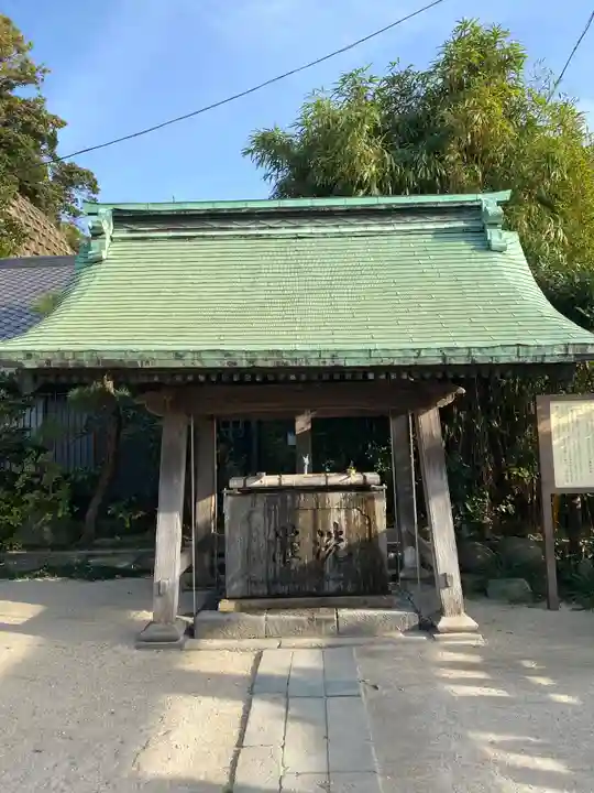 叶神社(東叶神社)の手水舎