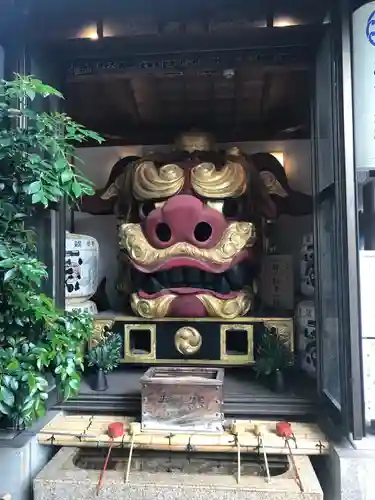 波除神社（波除稲荷神社）の狛犬