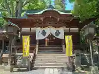 妻科神社の本殿・本堂