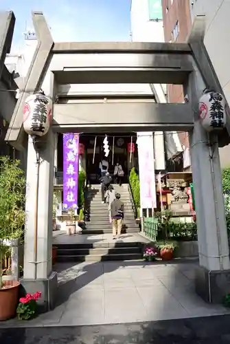 烏森神社の鳥居