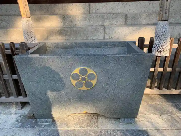 北野天満宮の手水舎