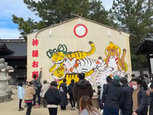 白鳥神社の絵馬