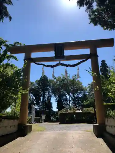 水海道天満宮の鳥居