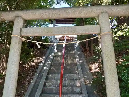 土橋神社の鳥居