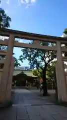 坐摩神社の鳥居