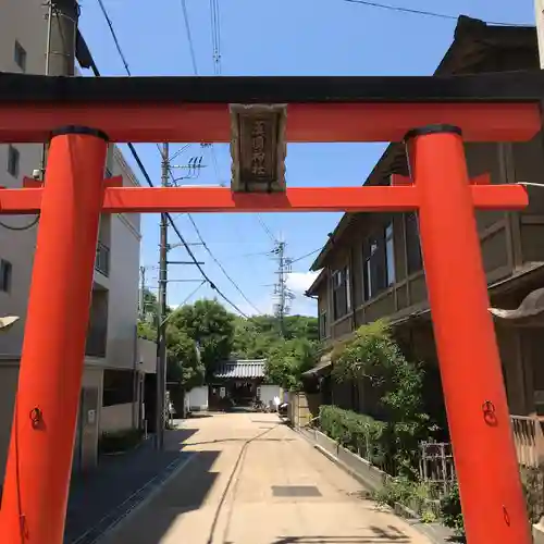 漢國神社の鳥居