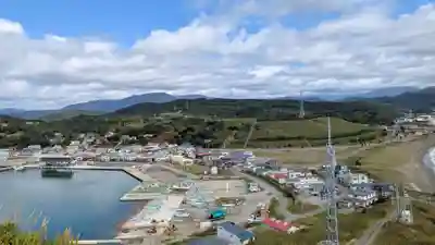 正一位稲荷社の景色