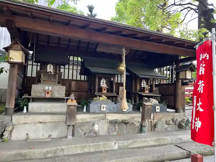 洲嵜神社の末社・摂社