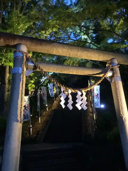 温泉神社〜いわき湯本温泉〜の鳥居