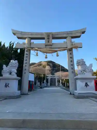 織幡神社の鳥居