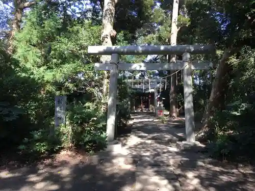 息栖神社の鳥居