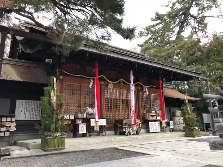 長浜八幡宮の本殿・本堂