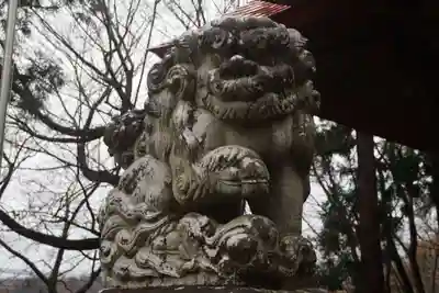 隠津島神社の狛犬