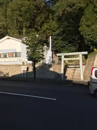 伊勢神社の鳥居