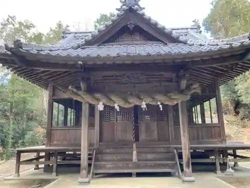 山神社の本殿