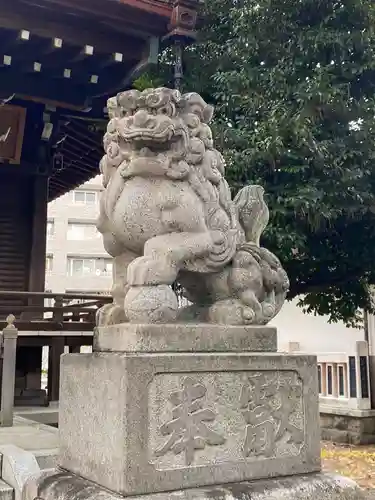 松原神社の狛犬