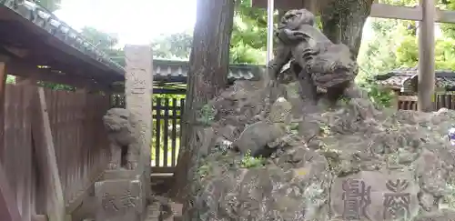 牛嶋神社の狛犬