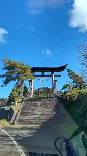 木幡山隠津島神社(二本松市)の鳥居