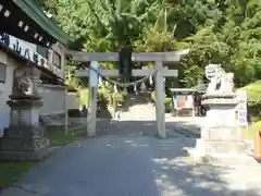 横山八幡宮の鳥居