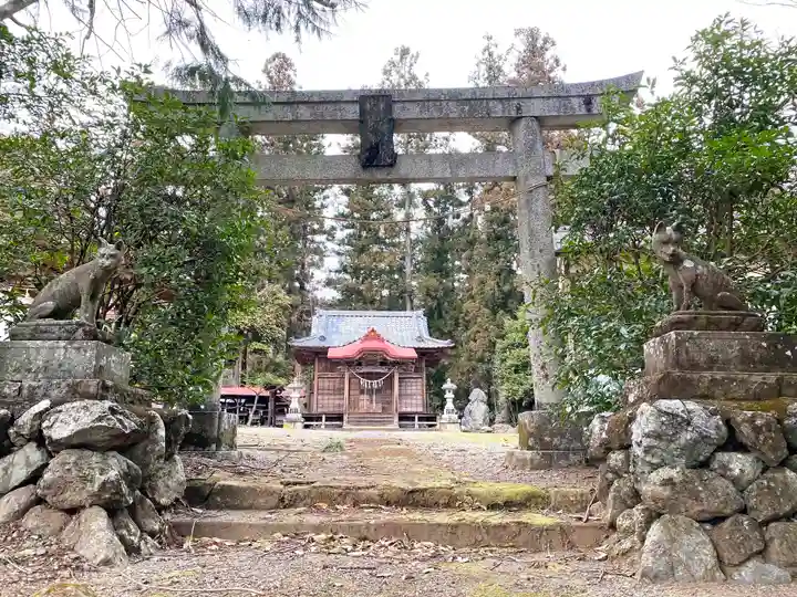 野巻椋神社の鳥居