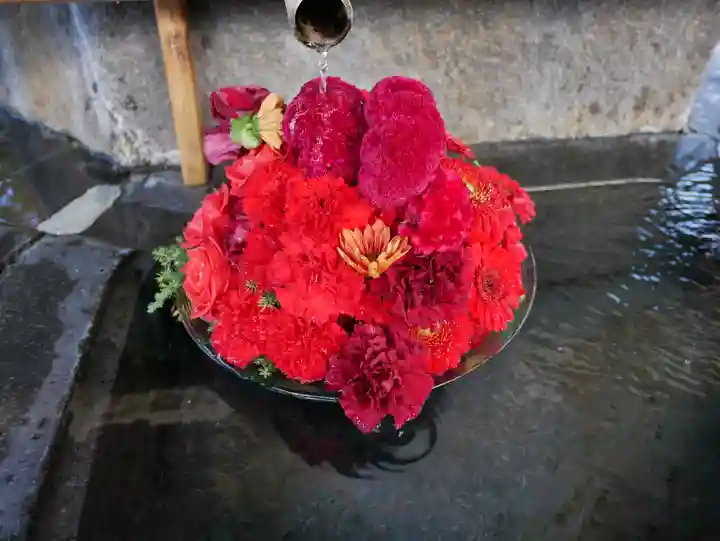 尊永寺の手水舎