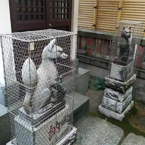 石塚稲荷神社の狛犬