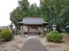 落合神社の本殿