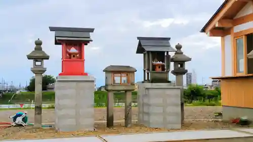 中島黒體龍王大神社の末社