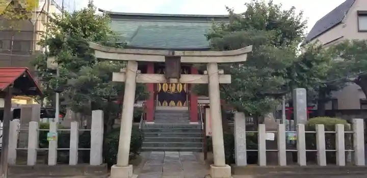 中原八幡神社の鳥居