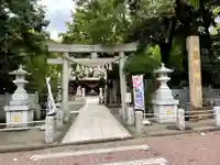 新田神社の鳥居