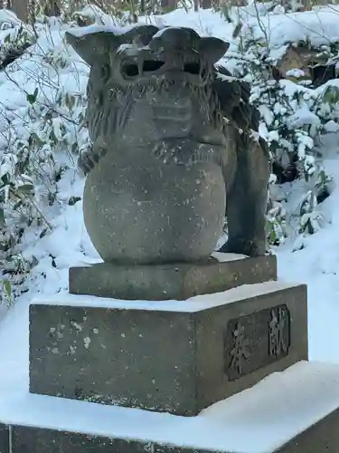 上野幌神社の狛犬