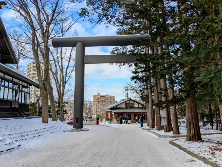 北海道神宮の鳥居
