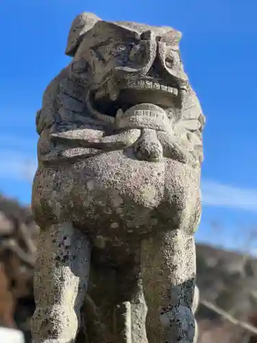 大山阿夫利神社の狛犬