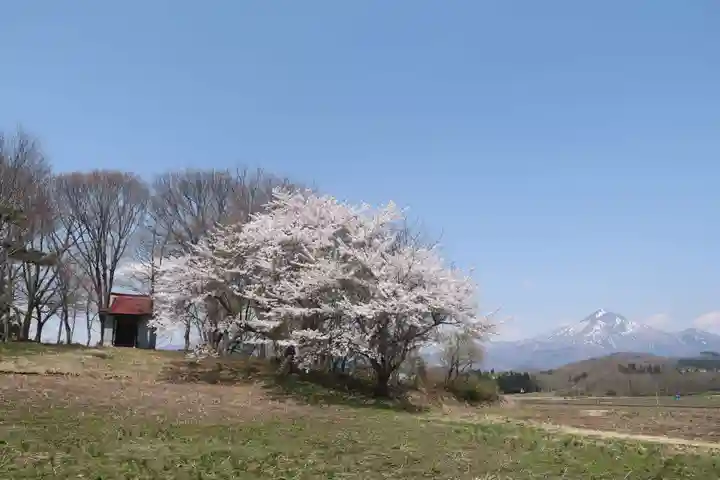 笹山原神社の景色