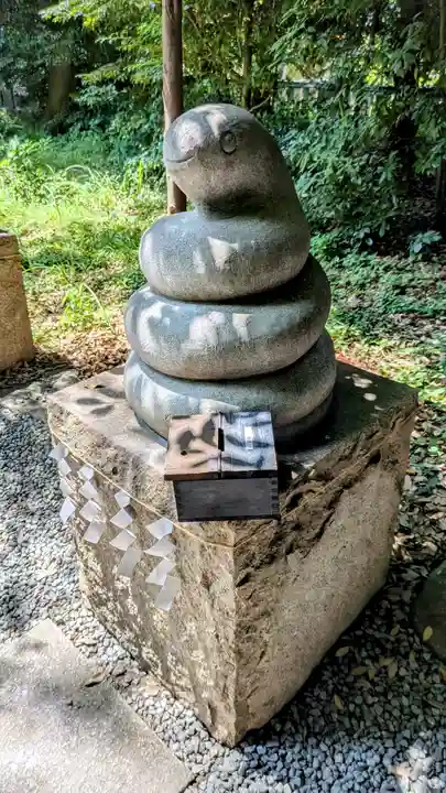 甲斐國一宮 浅間神社の像