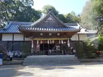 川田八幡神社の本殿・本堂